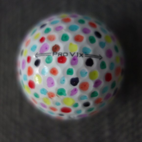 Pre-Loved Hand Designed Titleist Pro VIx  Golf Balls with Collectable Wooden Box - Picture 13 of 16